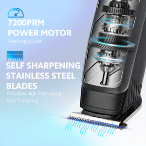 Cortadora de Pelo Eléctrica 5 en 1 Directo de Fábrica, Alta Potencia, Bajo Ruido, Recargable - Product Image 3