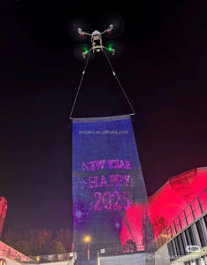 P15 P20 P30ドローンショーフライングLEDメッシュディスプレイ画面 - Product Image 3