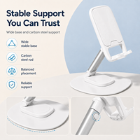 Support portable pour téléphone et tablette en ABS, adapté aux enfants, bords arrondis, design antidérapant, compatible avec plusieurs appareils, sécurité