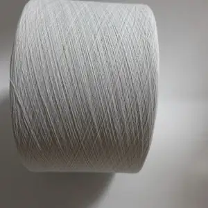 21S Blended Cotton Polyester Melange T-shirt Yarn For Socks