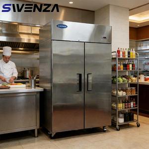 Vetrina Refrigerata Verticale a <span class=keywords><strong>Doppia</strong></span> <span class=keywords><strong>Porta</strong></span> SWENZA di Alta Qualità per Supermercati - Product Image 1