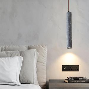 Lámpara Colgante de Mármol Natural de Estilo Nórdico Moderno y Minimalista, Iluminación para Restaurante, Cafetería, Bar, Pub, 3000K AC para Dormitorio - Product Image 4