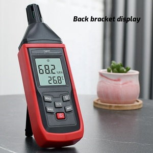 Misuratore di temperatura e umidità digitale termoigrometro con <span class=keywords><strong>punto</strong></span> di rugiada ambientale e temperatura della lampadina bagnata per interni ed esterni - Product Image 3