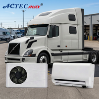 Batteriebetriebene Split-Klimaanlage für Wohnmobile, DC 12V 24V, unabhängige Standklimaanlage, bürstenloser Lüfter, schnelle Kühlung für LKW-Kabinen