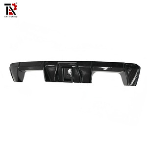 Difusor Trasero de Fibra de Carbono Seca Estilo MP/F1 con Luz LED para BMW M3 G80 M4 G82 G83, Difusor de Parachoques Trasero, Alerón, Spoiler <span class=keywords><strong>2020</strong></span>+ - Product Image 4