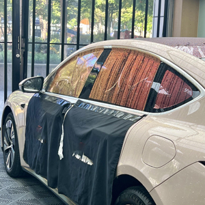 Oem 3m chất lượng tinh thể Xe Cửa sổ phim cr20cr40cr70cr90 với logo 8 năm bảo hành 1.52*30M 60inch <span class=keywords><strong>x</strong></span> 100ft <span class=keywords><strong>Tint</strong></span> - Product Image 3