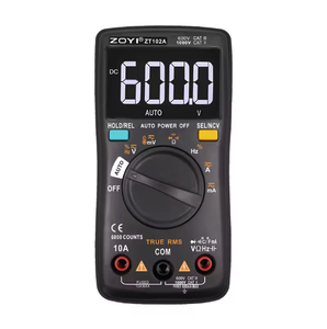 มัลติมิเตอร์แบบพกพาอัจฉริยะ ZOYI ZT-102A พร้อมระบบระบุค่าอัตโนมัติ - Product Image 1