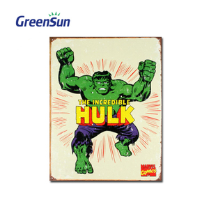 De alta calidad de Metal estaño Hulk signo de signo Tin para <span class=keywords><strong>Texaco</strong></span> - Product Image 2