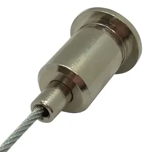 Kablo klipsi montajı kablo tutucu paslanmaz çelik tel için hafif çelik omurga
