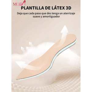 Botas Altas de Mujer Modi con Tacón Grueso, Detalle de Remaches, Pantorrilla Ancha, Material TPU, Antideslizantes, Estilo Vacacional - Product Image 6