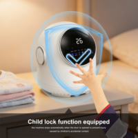 Machine à laver intelligente portable et conviviale avec écran tactile pour les voyages et la maison