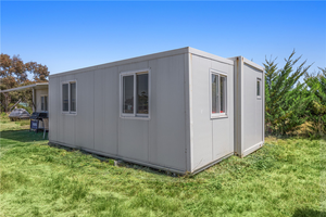 XH فاخر 20 قدمًا و 40 قدمًا قابلة للطي الجدة شقة PVC mobilHouse ثلاث غرف نوم ومكتب شقة Maison - Product Image 4