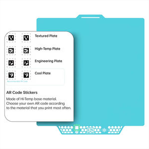 BIGTREETECH Panda placa de construcción Frostbite <span class=keywords><strong>azul</strong></span> 184*184mm hoja de acero magnético <span class=keywords><strong>PEI</strong></span> de doble cara para Bambu Lab A1 <span class=keywords><strong>Mini</strong></span> impresora 3D - Product Image 5