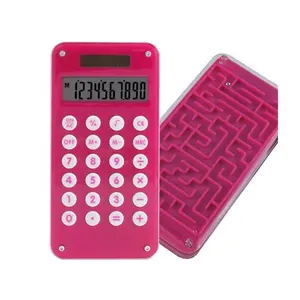 Labyrinth game Calculator 8 digits fancy design new arrival promotional present custom logo China supplier calculator