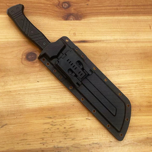 Couteau de poche tactique DIY ML M8 en acier inoxydable de haute qualité pour usage EDC, personnalisable, avec poignée en plastique OEM et étui K pour l'extérieur - Product Image 6