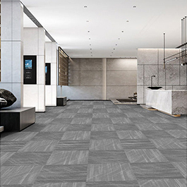 Loop Pile <b>Puzzle</b> Pattern Square PET Material Non-Slip Modern Office & Kitchen Carpet Tiles - Product Image 3