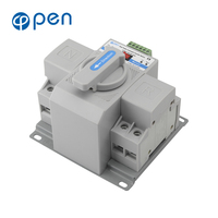Commutateur de transfert automatique intelligent à double alimentation Open Electric 63A 2P 3P 4P, classe CB 2s