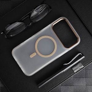 Tùy chỉnh bán buôn da-cảm giác từ trường hợp điện thoại di động cho <span class=keywords><strong>Iphone</strong></span> 17 không khí 16 Pro Max khung kim loại chống thả <span class=keywords><strong>TPU</strong></span> <span class=keywords><strong>PC</strong></span> điện thoại bao gồm - Product Image 5