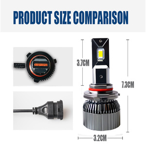 Luces LED <span class=keywords><strong>Pro</strong></span> 76W para Automóvil, Accesorios para Auto, Luces LED 9005 H7 H11 D1S H4, Bombilla G20, Faros Láser para BMW F30 F10 E90 <span class=keywords><strong>G30</strong></span> - Product Image 4