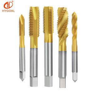 Forets à tarauder HYGOAL M12 M14 M16 M18 M20 M22 M24 M27 M30 <span class=keywords><strong>M33</strong></span> M36, <span class=keywords><strong>taraud</strong></span> à spirale cannelé pour matériaux de résistance moyenne - Product Image 1