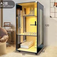 Villa pour chat en bois durable à deux ou trois étages, cage pour chat de style dessin animé, armoire pour animaux de compagnie, nid et château pour amis poilus