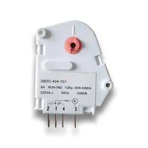 DBZC-424-1G1 Defrost Timer Refrigerator Freezer Refrigerator Spare Part Compatible With Most Brand Refrigerators