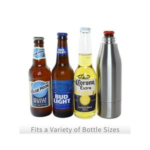 <span class=keywords><strong>Enfriador</strong></span> <span class=keywords><strong>de</strong></span> <span class=keywords><strong>Botellas</strong></span> <span class=keywords><strong>de</strong></span> Cerveza <span class=keywords><strong>de</strong></span> Doble Pared Aislado para Fiestas al Aire Libre, 16 oz, con Abrebotellas, Mantiene las Bebidas Más Frías, Acero Inoxidable, a Prueba <span class=keywords><strong>de</strong></span> Fugas, para Cerveza y Vino - Product Image 4