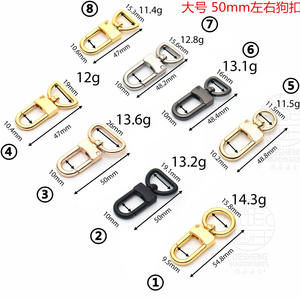 Dreieckiger Schwanz Große Größe Verdickt Hochwertige 48mm hunde förmige Klett tasche Zubehör Hundes chnalle - Product Image 6