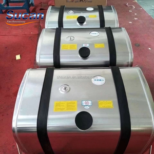 Réservoir <span class=keywords><strong>de</strong></span> carburant en alliage d'aluminium SUCAN pour camions lourds, réservoir diesel robuste pour Haowo Shaanxi Automobile Delong North Ben Liberation J6 - Product Image 4