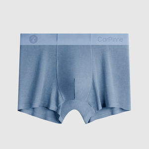 Ropa interior sin rastro para hombre al por mayor, bañadores con bolsa, Bóxer modal transpirable, calzoncillos de pierna corta para hombre - Product Image 3