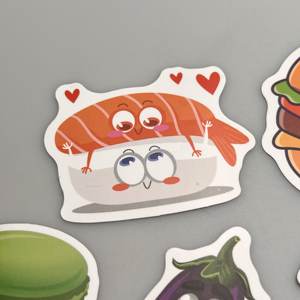 สติกเกอร์ไวนิลไดคัทป้ายพิมพ์โลโก้บริษัทโฮโลโก้ไวนิลพีวีซีกันน้ำกำหนดเองได้ - Product Image 3