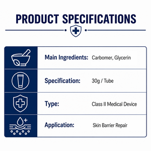 Crema Riparatrice <span class=keywords><strong>per</strong></span> la Pelle 30g, Unguento <span class=keywords><strong>per</strong></span> Graffi Superficiali e Abrasioni, Protezione della Barriera Cutanea - Product Image 6