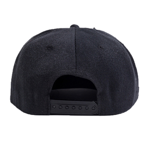 Nueva Llegada Europeo Americano Hip Hop Sombrero Street Dance Hombres Mujeres Moda Negro Flat Brim Custom Rivet Gorras Gorra de béisbol - Product Image 6