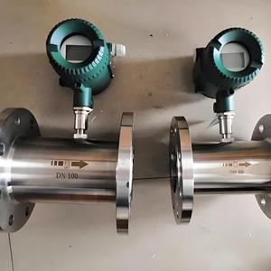 Medidor de Flujo de Turbina de Gas de Acero Inoxidable Serie LWQ Fabricado en China, Instrumentos de Automatización de Gas para Medición de Flujo de Vapor - Product Image 4