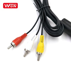 สาย <span class=keywords><strong>AV</strong></span> 3RCA สำหรับ PS2 จากโรงงาน สายส่งสัญญาณเสียงและภาพสำหรับคอนโซล PS2 สาย <span class=keywords><strong>AV</strong></span> เป็น RCA คอมโพสิต สำหรับเชื่อมต่อทีวี - Product Image 2