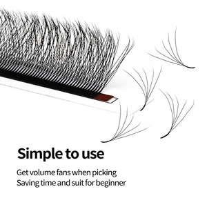 Extensions de <span class=keywords><strong>cils</strong></span> en forme de W en gros, <span class=keywords><strong>cils</strong></span> croisés <span class=keywords><strong>5D</strong></span> W Clover, plateaux de <span class=keywords><strong>cils</strong></span> à marque privée - Product Image 1