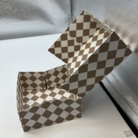 Boîtes à biscuits en carton blanc de haute qualité avec motif en damier, vente en gros, boîtes personnalisées pour l'emballage, impression de logo, boîtes en papier