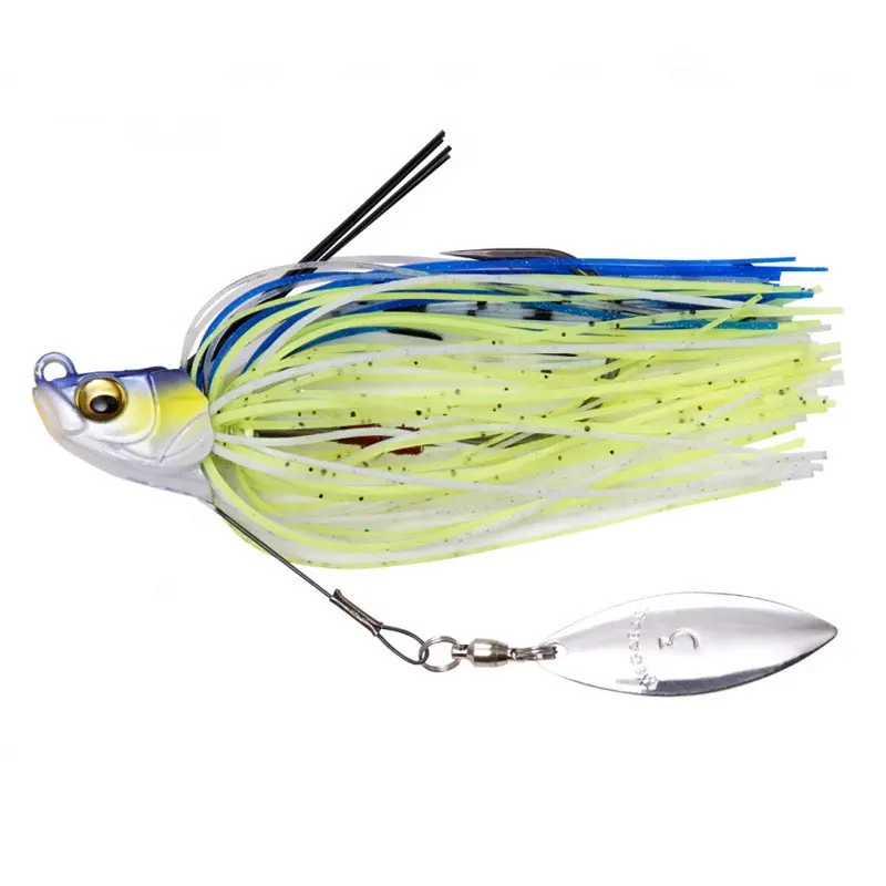 Lua bait whisker spin compound spangled fresh water lures