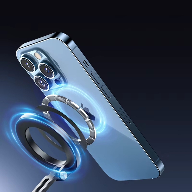 6 Inch Smartphone Magnetic Car Phone Holder, Multi-Directional Vacuum Suction Cup with N52 Strong Magnet