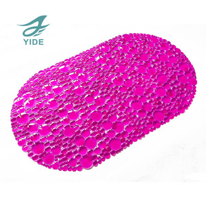 YIDE Custom Bathroom And Hotel With Suction Cup Non Slip <strong>Long</strong> PVC Plastic <strong>Bath</strong> <strong>Mat</strong> - Product Image 6