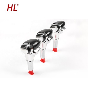 Accessoire <span class=keywords><strong>de</strong></span> voiture <span class=keywords><strong>de</strong></span> haute technologie, <span class=keywords><strong>pommeau</strong></span> <span class=keywords><strong>de</strong></span> levier <span class=keywords><strong>de</strong></span> vitesses en cuir et fibre <span class=keywords><strong>de</strong></span> carbone avec installation facile pour Porsche Cayenne 2011-2017 - Product Image 4