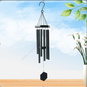 Campanas de Viento Decorativas para Interiores y Exteriores, Modelo E139, de 30 Pulgadas, Tubos de Aluminio, con Sonido Musical, Venta al Por Mayor - Product Image 5