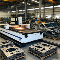 Mesin Pemotong Laser Serat CNC 3000W Rendah Kebisingan - Akurasi Tinggi 3-Axis Mudah Dioperasikan Harga Kompetitif Mendukung Format DWG