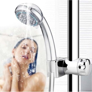 Shower Head Holder Bathroom Adjustable Chrome Slider Handheld Shower Head <b>Bracket</b> Fasteners to Fit 25mm Riser Rail - Product Image 6