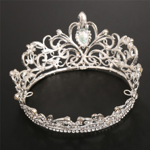 Luxury <b>Headband</b> Wedding Hair Accessories High Quality <b>Gold</b> Color Pageant Crowns for Girls - Product Image 3