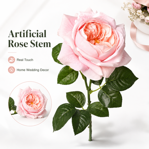 <span class=keywords><strong>Rose</strong></span> <span class=keywords><strong>artificielle</strong></span> Juliette à toucher réel, 7 têtes, en soie, pour mariage, décoration intérieure, photographie, centre de table, arrangement - Product Image 5