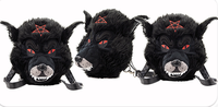 Nouveau design de sac à dos monstre en peluche sac à dos personnalisé en forme d'animal sac à dos en peluche loup