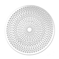 Tôle d'acier inoxydable à trous multiples Tôle d'acier inoxydable Panneau à trous perforés Maille métallique perforée