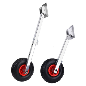 Winibo New Bearing Boat Launch Replacement/Repair <strong>Wheels</strong> 260mm Fits Any Transom <strong>Dinghy</strong> Jon Boat - Product Image 3