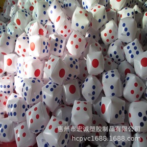 <b>Inflatable</b> Dice <b>Game</b> PVC 30Cm Children's Props For Party Activities - Product Image 5